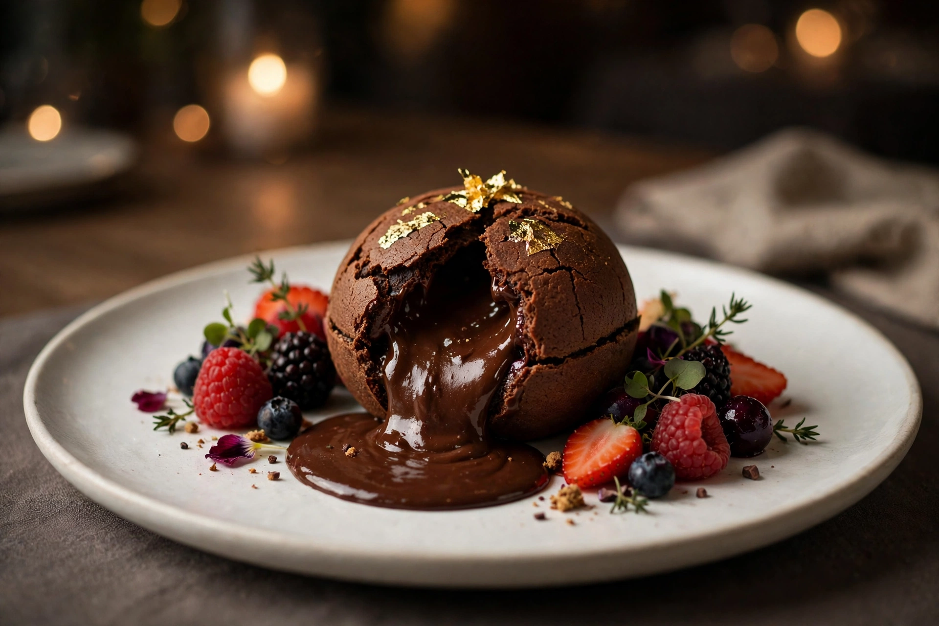 Elegant dessert